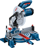 Sierra ingletadora Bosch GCM 254 con guía angular precisa.