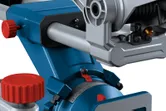 Sierra ingletadora Bosch GCM 254 D con ajuste de ángulo preciso.