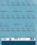 Rodillo de lijado Bosch PRO C355 230x280 mm grano 80.