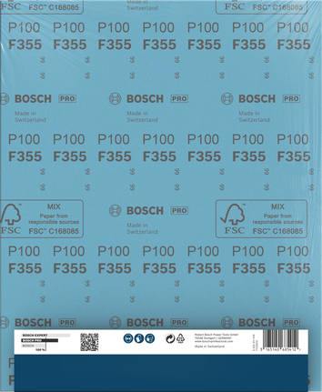 Hoja de lija Bosch PRO C355 230x280mm grano 100.