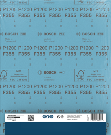 Rodillo de lijado Bosch PRO C355 230x280 mm grano 1200.