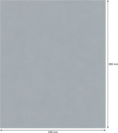 Rodillo de lijado Bosch PRO C355 de 230x280 mm, grano 1200.
