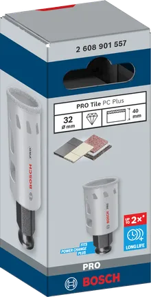 Sierra de corona Bosch PRO Tile PC Plus 32 mm.