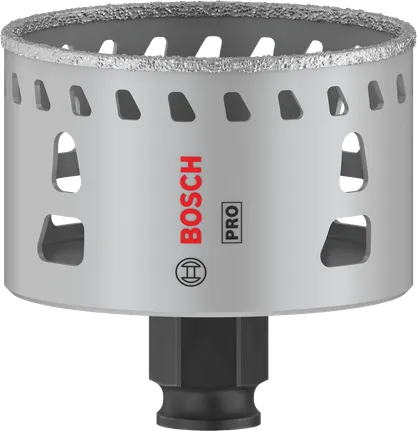 Sierra de corona Bosch PRO Tile PC Plus de 68 mm para cortar azulejos.