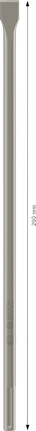 Cincel puntiagudo Bosch PRO SDS max-4C, 280 mm de longitud.