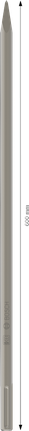 Cincel puntiagudo Bosch PRO SDS max-4C 600 mm.