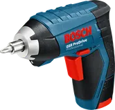 Destornillador inalámbrico Bosch GSR ProDrive, diseño compacto.