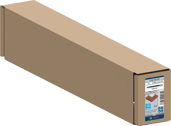 Caja de juego de cinceles Bosch PRO SDS max-4C de 600 mm.