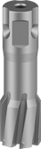 Fresa anular Bosch PRO Metal TCT de 22 x 35 x 75 mm.