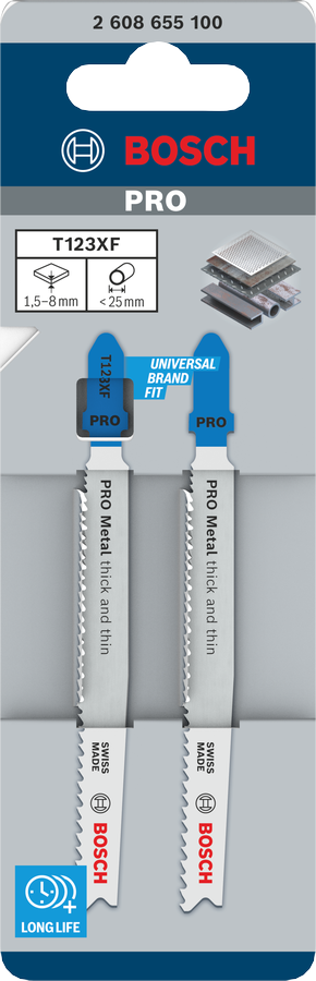 PRO Metal thick and thin T123XF