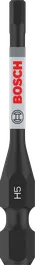 Punta de impacto hexagonal Bosch PRO H5 55 mm para destornilladores de impacto.