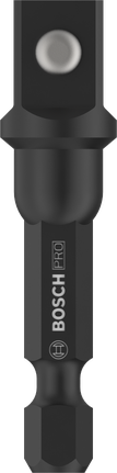 Adaptador de vaso Bosch PRO de 3/8 de pulgada con conexión de bola.