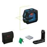 Herramienta niveladora láser Bosch GLL 20-22 G con accesorios.