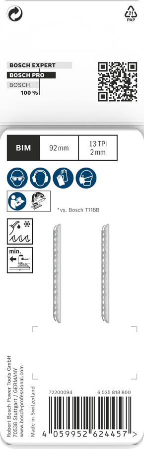 PRO Metal thick T121BFC