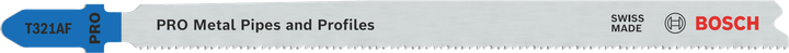 Hoja de sierra de calar Bosch PRO Metal Pipes and Profiles T321AF.