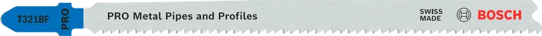 Hoja de sierra de calar Bosch PRO Metal Pipes and Profiles T321BF.