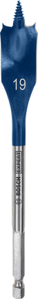 Broca de pala autocortante Bosch EXPERT de 19 x 152 mm.