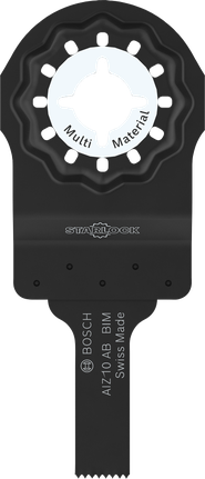 Hoja de corte multimaterial Bosch AIZ 10 AB Starlock.