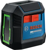 Nivelación láser Bosch GLL2XG, autonivelante.