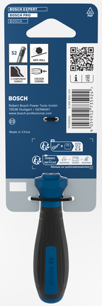Destornillador Bosch PRO H2,5 x 60 mm con mango antivuelco.