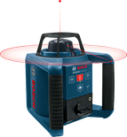 Herramienta niveladora láser giratoria Bosch GRL 250 HV, alcance de 250 m.