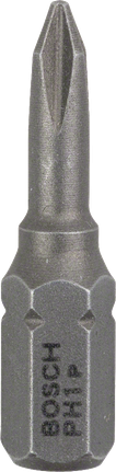 Punta de destornillador Bosch Extra Dura PH1 25mm.