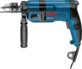 Taladro eléctrico Bosch azul.