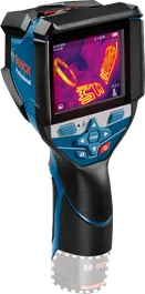 Cámara termográfica Bosch GTC 600 C con pantalla.