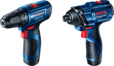Taladro atornillador de impacto inalámbrico Bosch GSR 120-LI y GDR 120-LI.