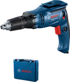 Destornillador para paneles de yeso Bosch GTB 650 con estuche de transporte.