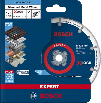 EXPERT Diamond Metal Wheel 115 mm