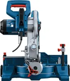 Sierra ingletadora deslizante Bosch GCM 254 para cortes precisos de madera.