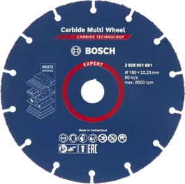 Discos de corte EXPERT Carbide Multi Wheel para amoladoras angulares grandes