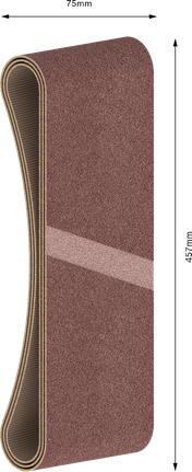 Banda lijadora Bosch PRO X440 75x457mm para madera.