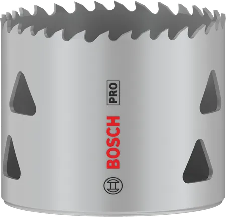 Sierra de corona multimaterial Bosch PRO rosca 60 mm.