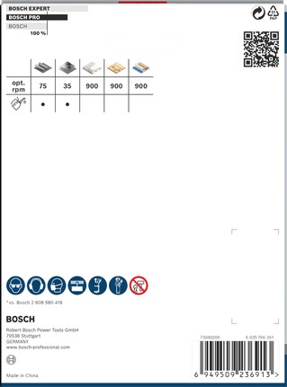 Bosch PRO de 121 mm.