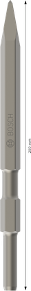 Cincel puntiagudo Bosch PRO HEX-4C 17 mm hexagonal 280 mm.