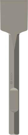 Cincel de pala Bosch PRO HEX-4C de 28 mm hexagonal para demolición.