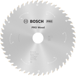 Hoja de sierra circular Bosch PRO Wood, 210 mm 48 dientes.