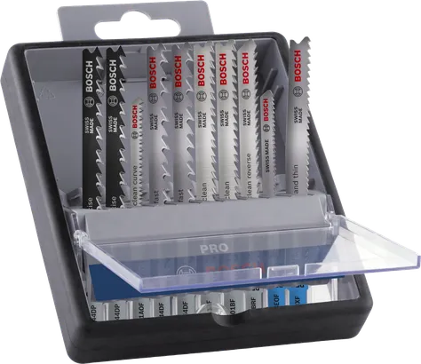 Bosch PRO Juego para madera y metal 100 mm 10 piezas.