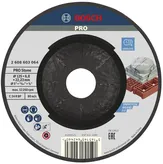 Disco abrasivo Bosch PRO de 125 mm para materiales pétreos.