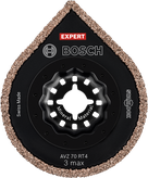 Placa de rejuntado Bosch EXPERT AVZ 70 RT4, con borde de carburo.