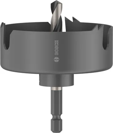 Sierra de corona Bosch para madera y yeso de 68 x 25 mm.