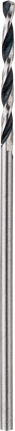 Broca helicoidal Bosch HSS PointTeQ de 1,5 mm para perforación precisa de metal.