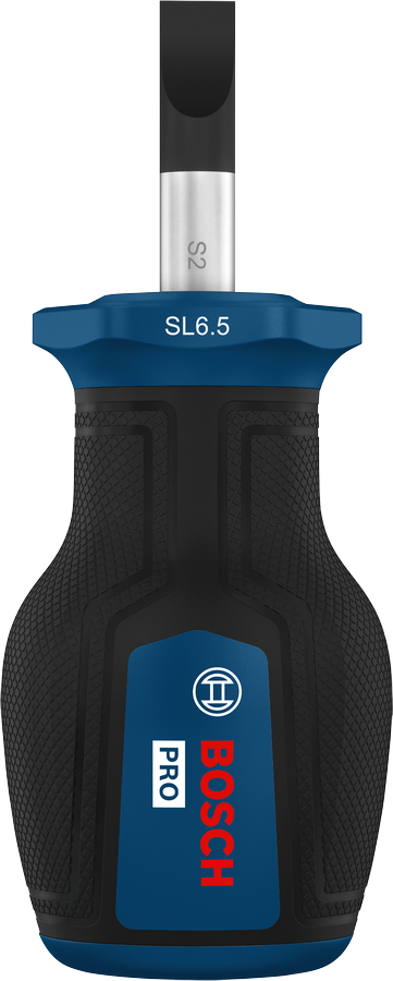Destornillador PRO Slotted de mango ancho