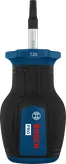 Destornillador Bosch PRO Stubby TX20 con mango ergonómico.