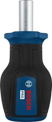 Destornillador Bosch PRO Stubby Bit con mango ergonómico.