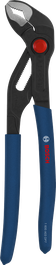 Alicates para bombas de agua Bosch de 250 mm con mangos antideslizantes.