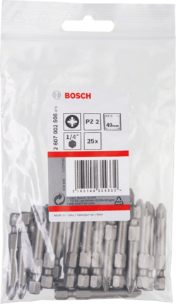 Bosch 2608522068 Screwdriver bit Extra Hard