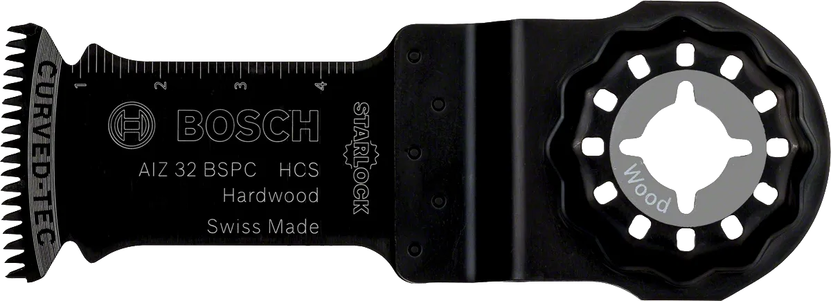 Bosch Starlock AIZ 32 BSPC hardwood cutting blade.